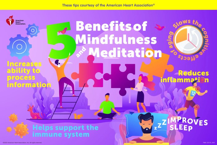 Benefits of mindfulness and meditation for a healthy lifestyle